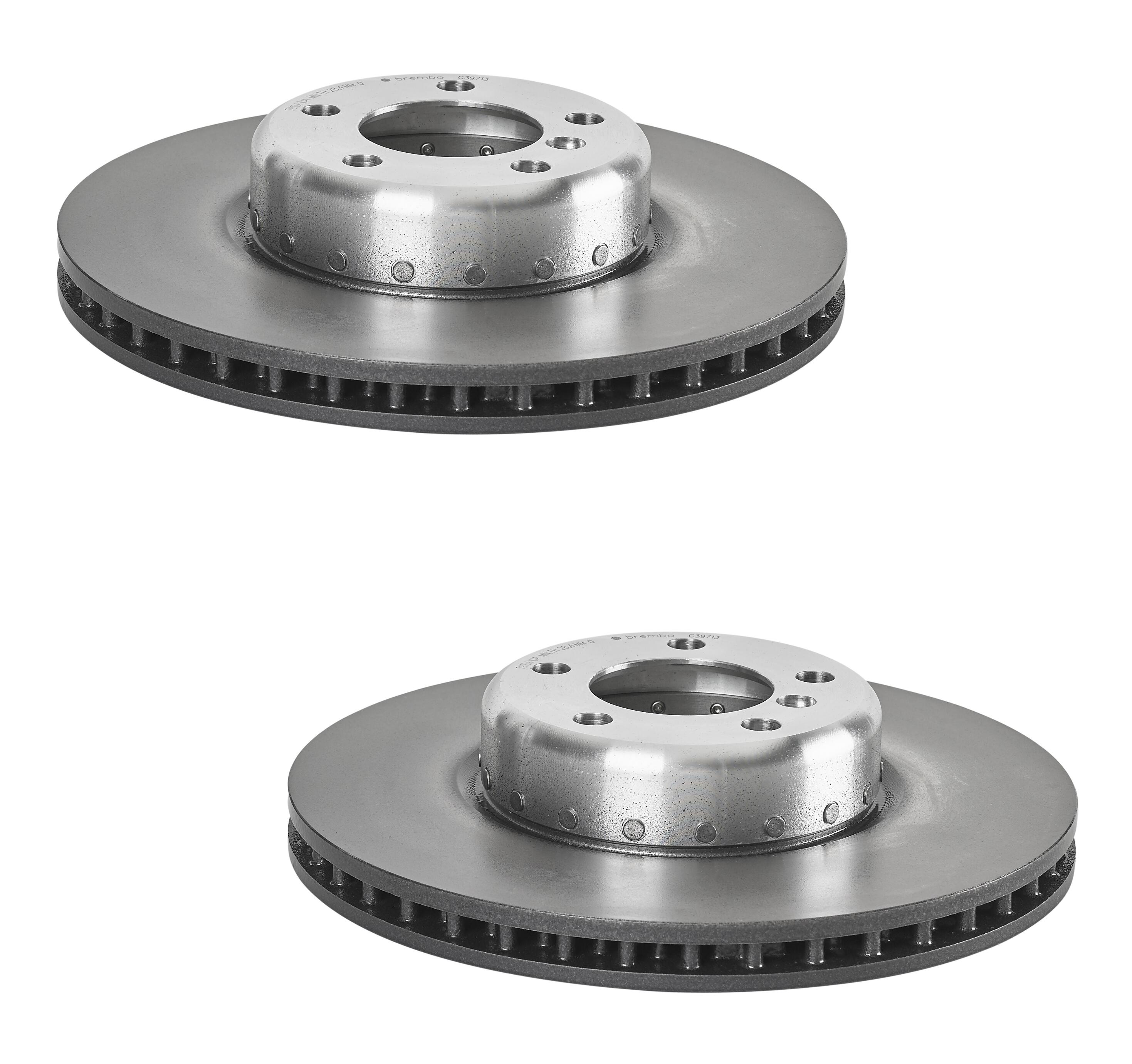 BMW Brembo Brake Kit - Pads &  Rotors Front and Rear (340mm/345mm) (Ceramic) 34218099354 - Brembo 3055085KIT